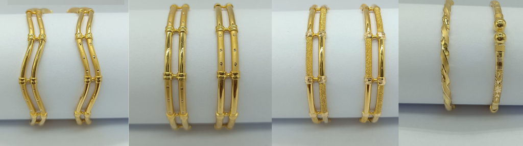 Latest Gold Bangle Designs Catalogue | Latest Gold Bangle Designs 2023