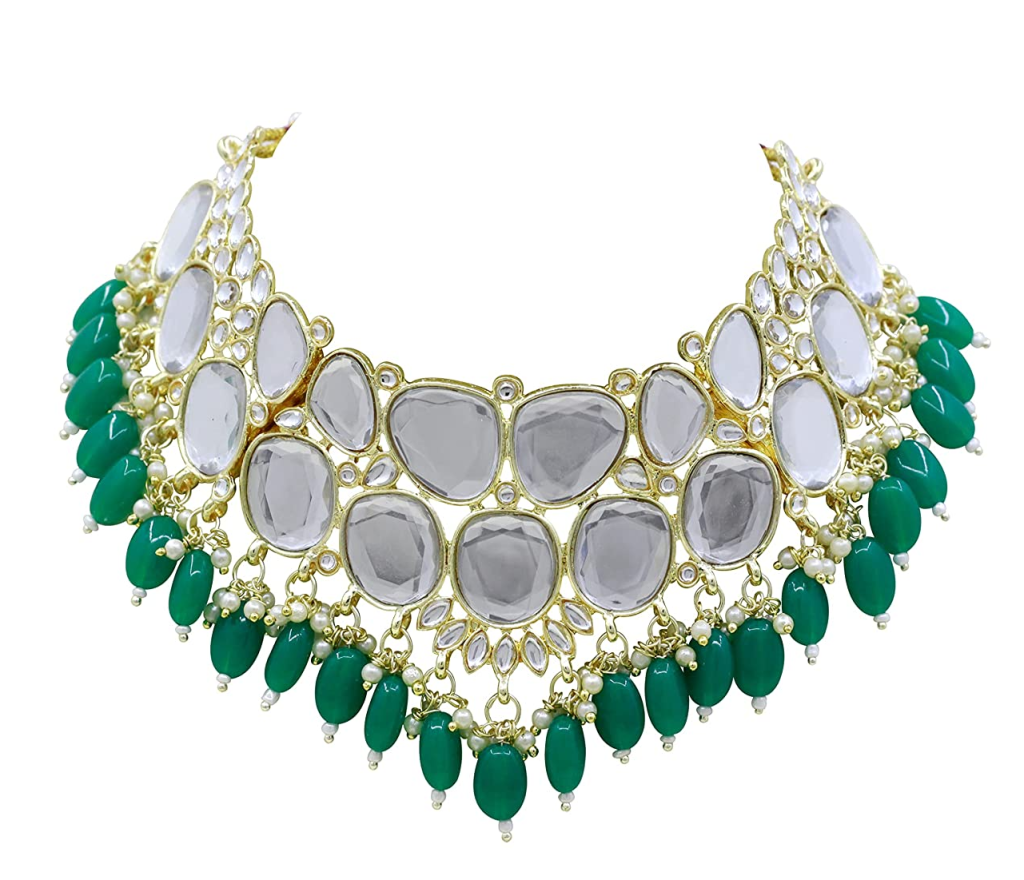 emerald polki jewellery