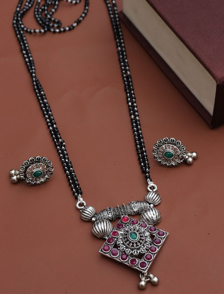 Silver Mangalsutra