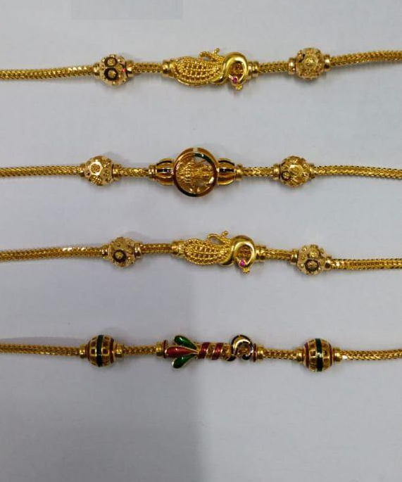 Karap Sundari Mugappu Chain Designs | Gold Mugappu Thali Chain Designs