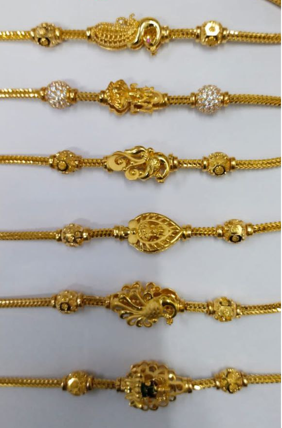 Karap Sundari Mugappu Chain Designs | Gold Mugappu Thali Chain Designs