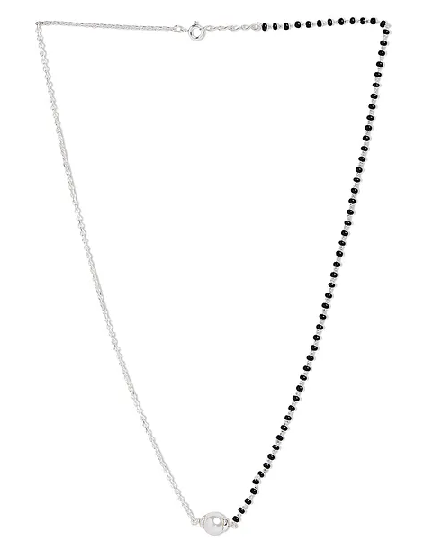 Silver Mangalsutra