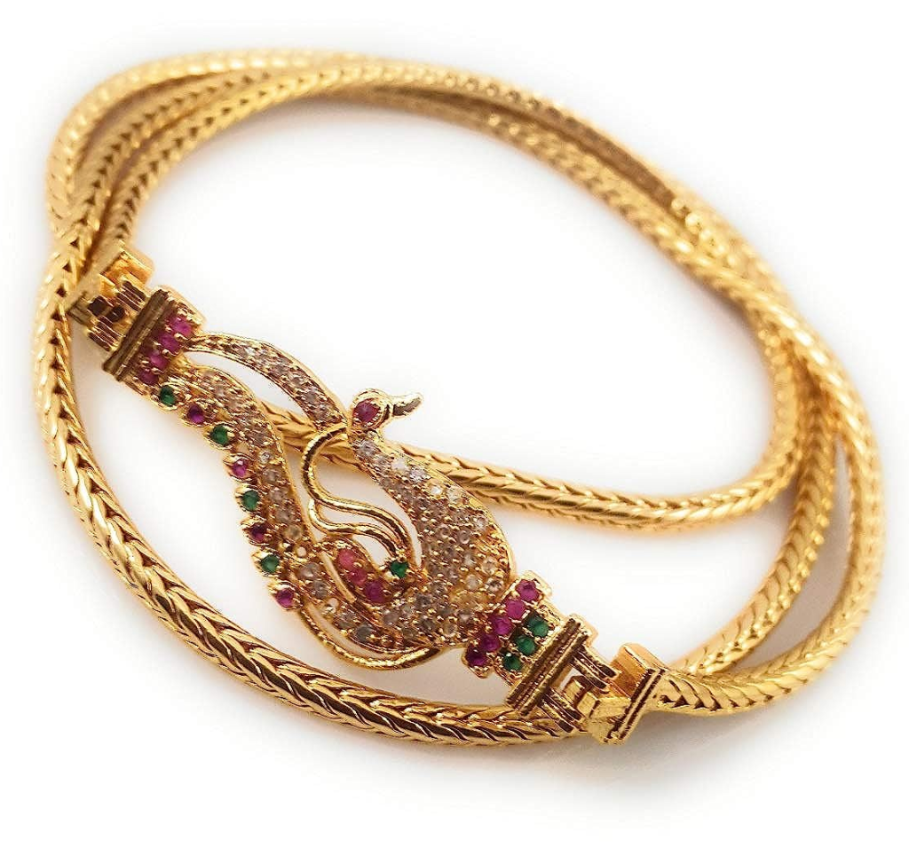 Gold Mugappu Thali Chain Designs | Karap Sundari Chains