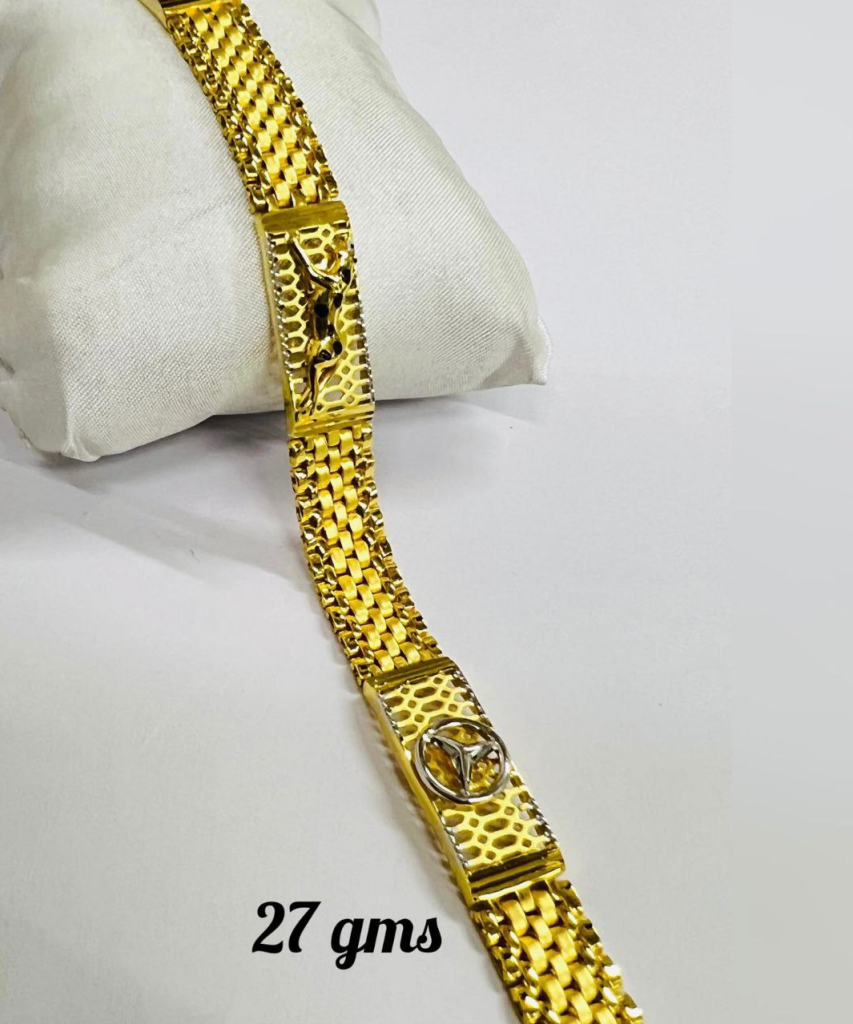 Latest Gold Bracelet Designs For Men