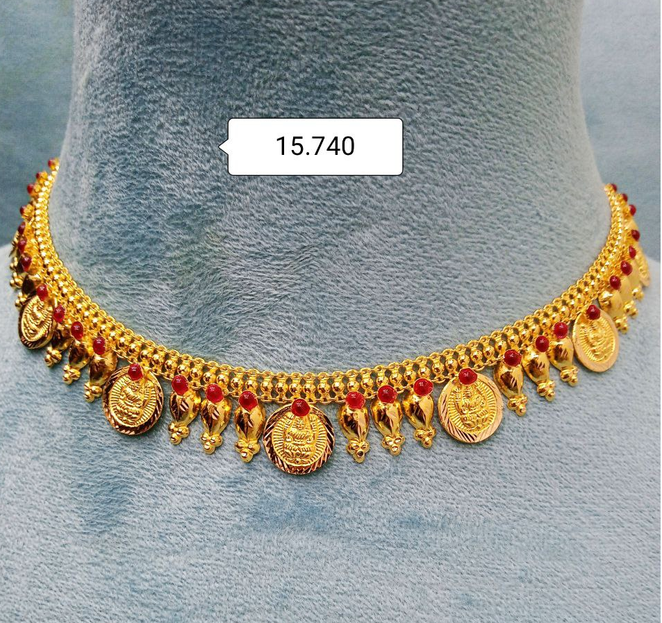 Light Weight Gold Necklace Designs With Weight