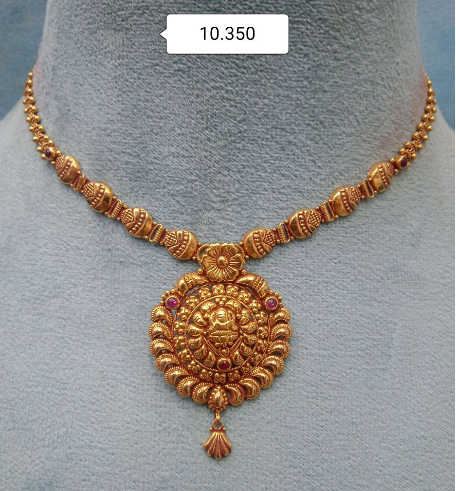 Light Weight Necklace - 1060006888100AA-S119 - Arundhati Jewellers