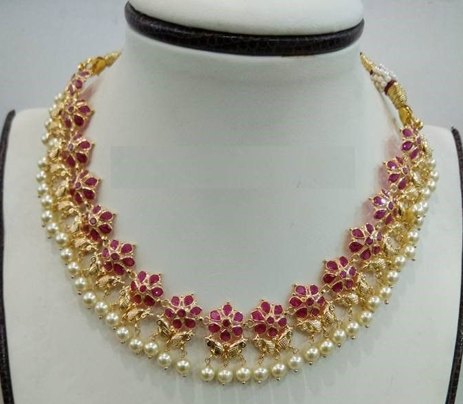 Divine Lakshmi Beaded Necklace - Mata Payals Exclusive Silver Jewellery