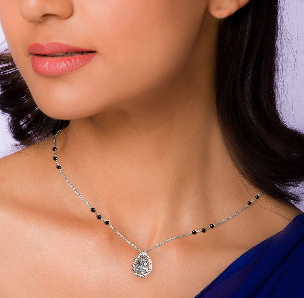 Silver Mangalsutra