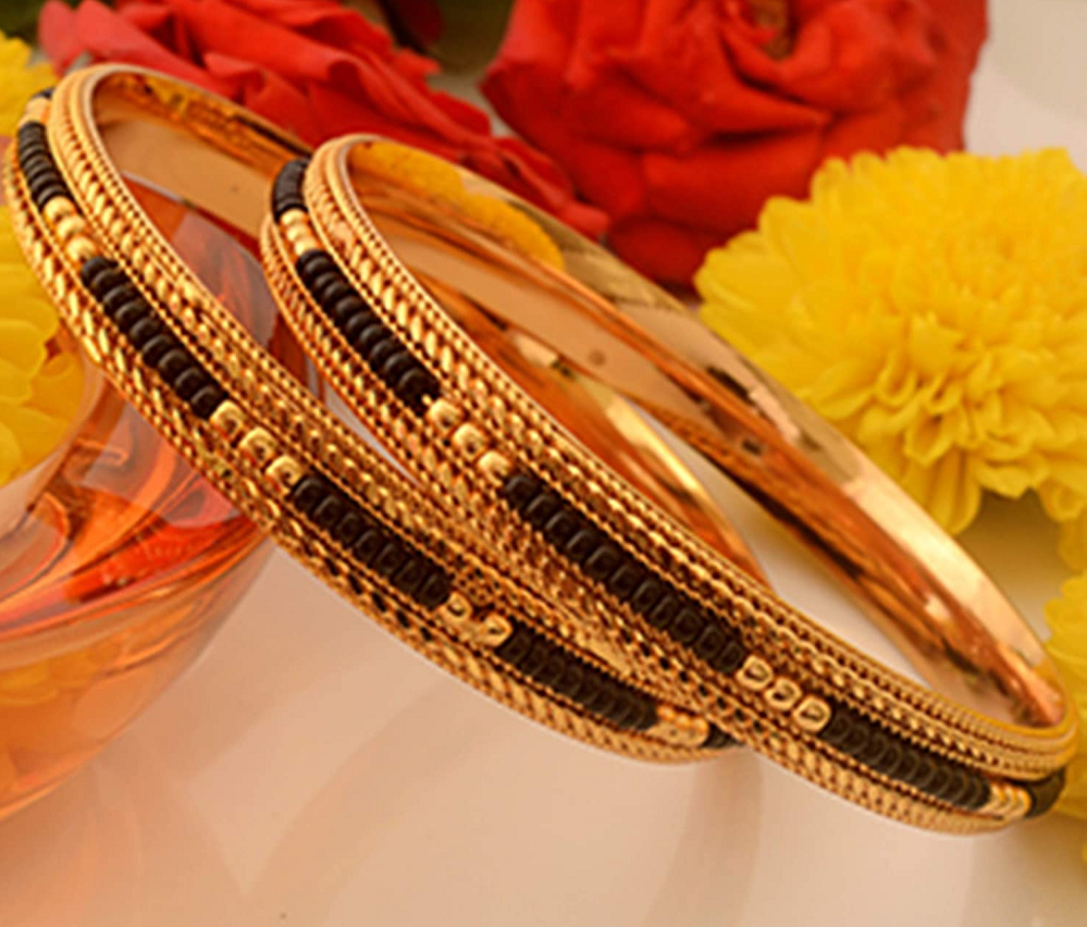 Karimani Gold Bangles 