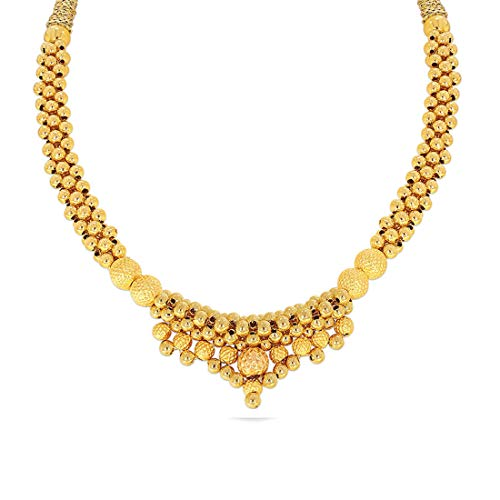 22k Gold Thushi Necklace