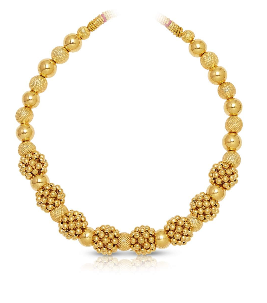 22k Gold Thushi Necklace