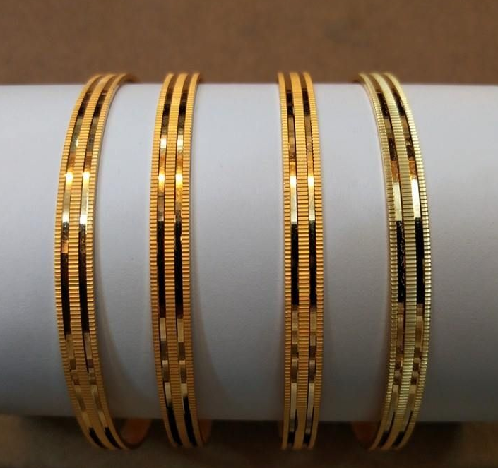 Latest Gold Bangle Designs for Daily Use