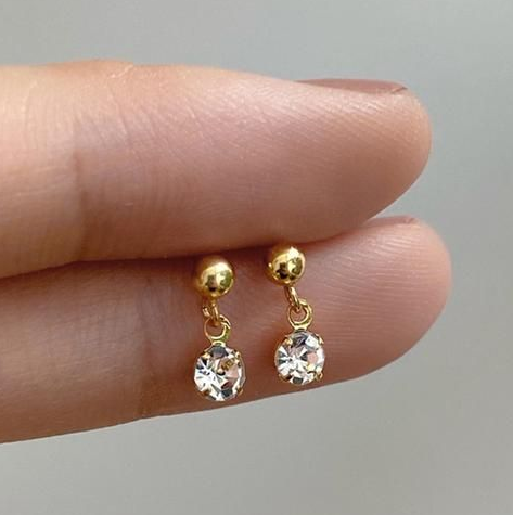 Cute Small Gold Earrings Designs| Butterfly Shape Earring Designs