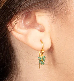 Cute Small Gold Earrings Designs| Butterfly Shape Earring Designs