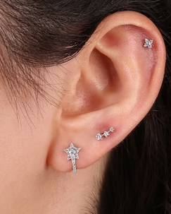 Cute Small Gold Earrings Designs| Butterfly Shape Earring Designs