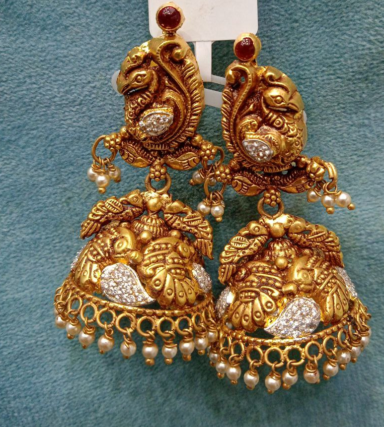 Latest Gold Jhumka Designs 2022|Bridal Jhumkas