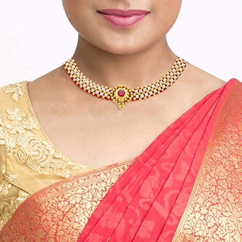 Gold Beads Necklace Designs