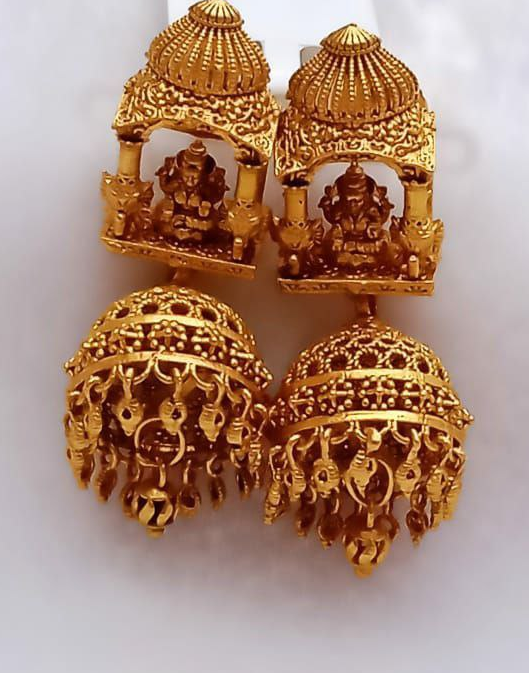 Latest Gold Jhumka Designs 2022|Bridal Jhumkas | Light Weight Jhumkas With Weight| Latest Jhumkas 2023