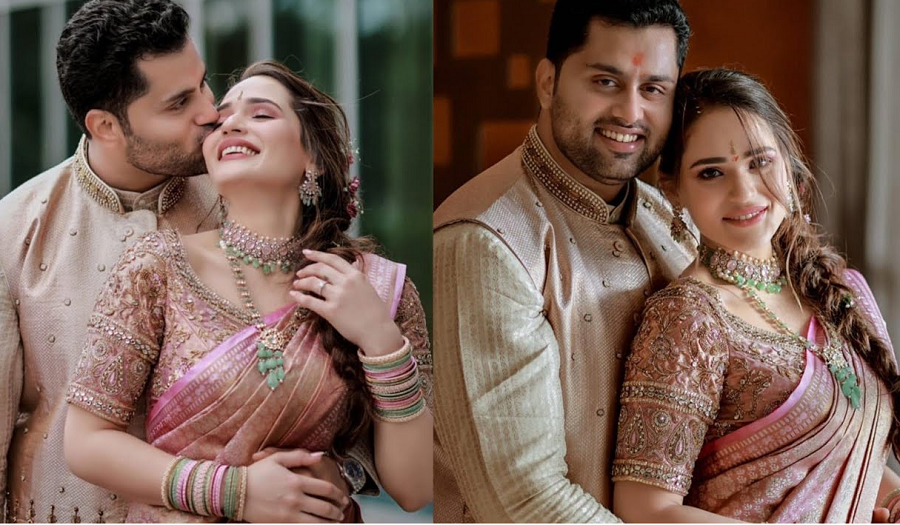 Abhishek Ambareesh Aviva Bidappa Wedding| Aviva Bidappa Jewellery