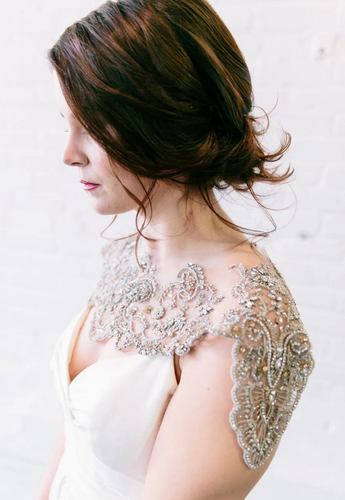 Bridal Shoulder necklace | Shoulder Jewellery | Bridal Shoulder Necklace Designs | Shoulder chain |  cape Jewellery
