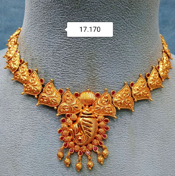 Short Choker Necklace | Latest Choker Necklace Gold Designs