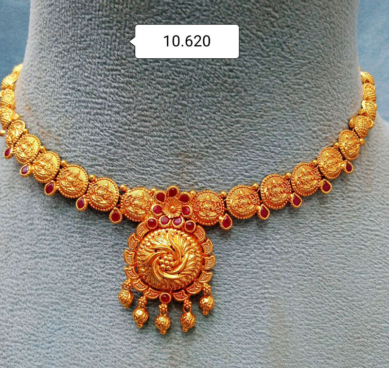 Short Choker Necklace | Latest Choker Necklace Gold Designs