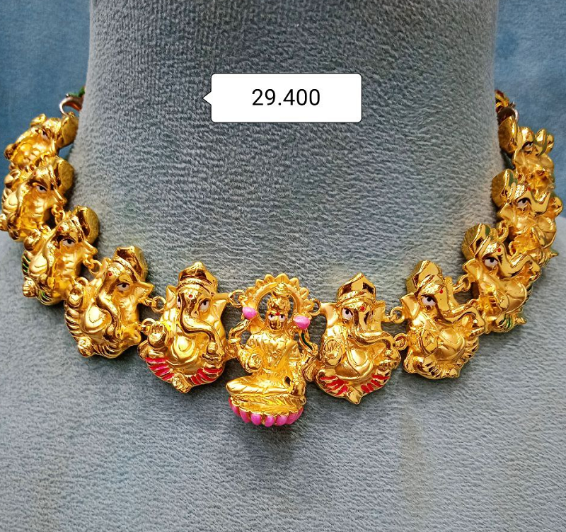 Short Choker Necklace | Latest Choker Necklace Gold Designs