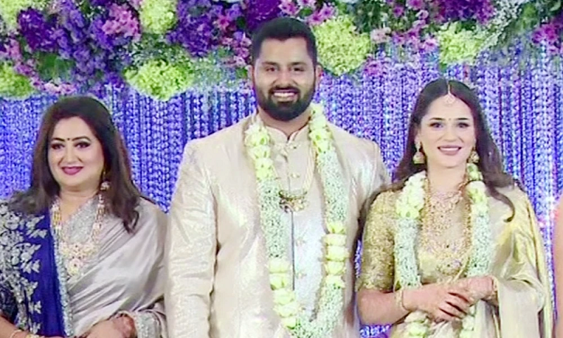 Abhishek Ambareesh Aviva Bidappa Wedding| Aviva Bidappa Jewellery