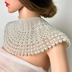 Bridal Shoulder necklace | Shoulder Jewellery | Bridal Shoulder Necklace Designs | Shoulder chain |  cape Jewellery