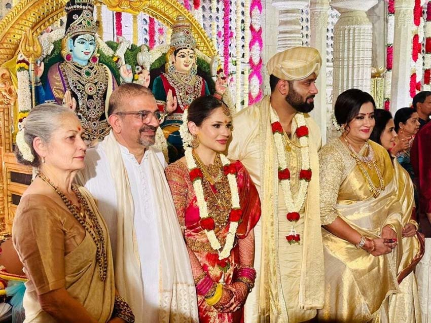 Abhishek Ambareesh Aviva Bidappa Wedding| Aviva Bidappa Jewellery