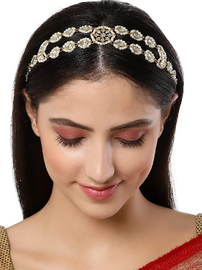 Bridal Headband|  Bridal Sheeshpatti | Sheeshphool