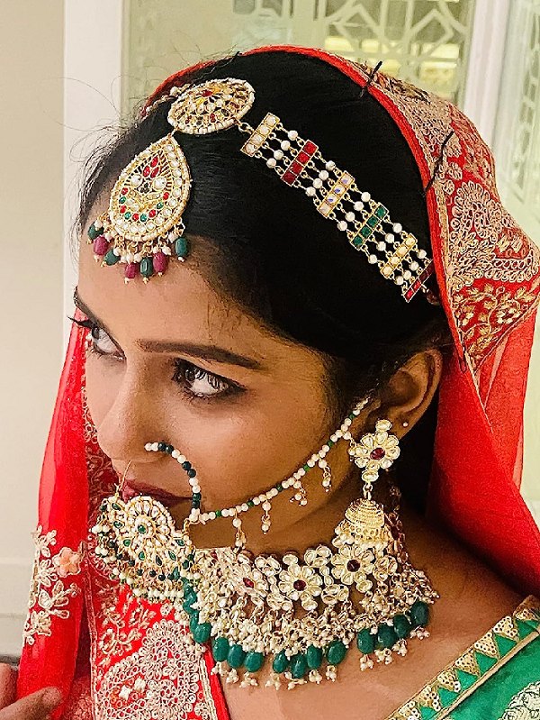 Bridal Headband|  Bridal Sheeshpatti | Sheeshphool