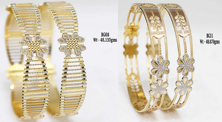 Latest Gold Bangle Designs Catalogue| Latest Gold Bangles Design 2023 | Latest Gold Bangles Design With Weight