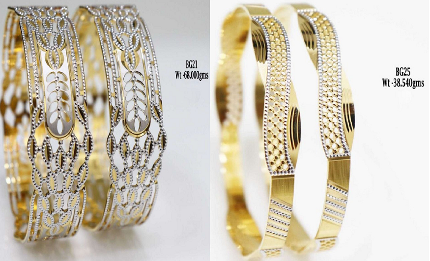 Latest Gold Bangle Designs Catalogue| Latest Gold Bangles Design 2023 | Latest Gold Bangles Design With Weight