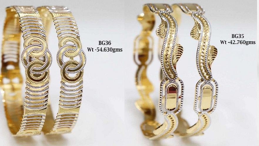 Latest Gold Bangle Designs Catalogue| Latest Gold Bangles Design 2023 | Latest Gold Bangles Design With Weight