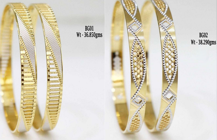 Latest Gold Bangle Designs Catalogue| Latest Gold Bangles Design 2023 | Latest Gold Bangles Design With Weight