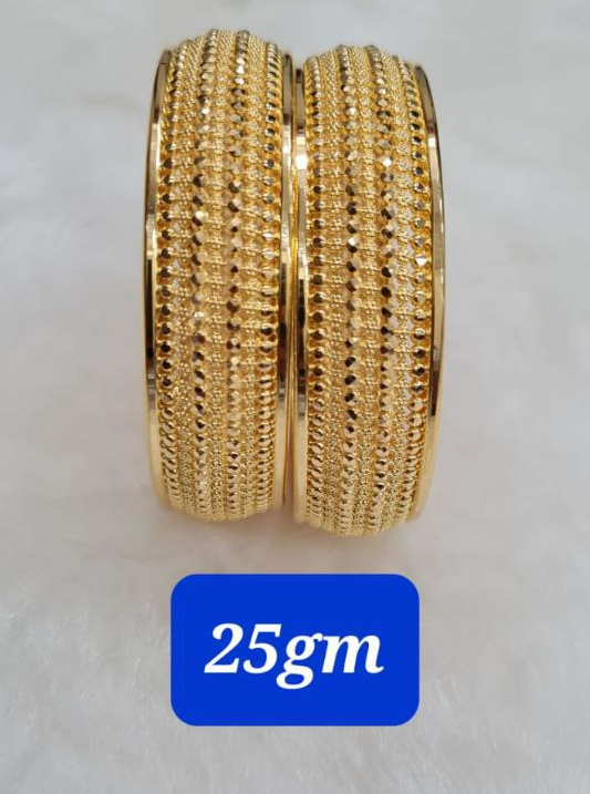 Broad Gold Bangle Designs| Latest Gold Bangle Designs