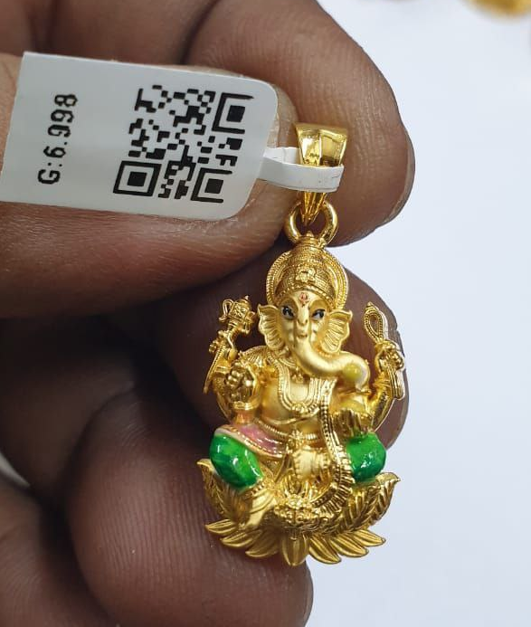 Latest Pendant Designs in Gold for Men