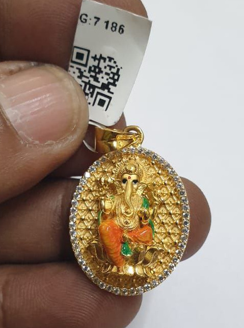 Latest Pendant Designs in Gold for Men