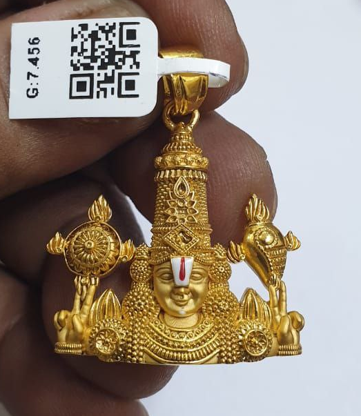 Latest Pendant Designs in Gold for Men