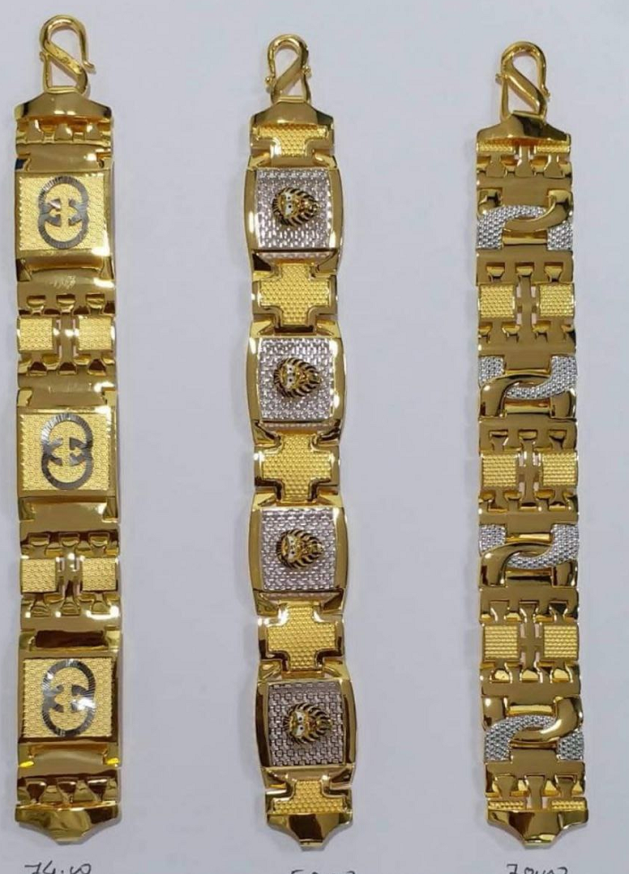 Latest Gold Bracelets For Men