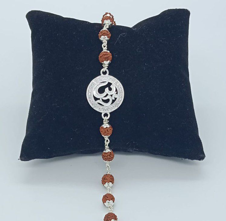 Pure Silver Rakhi for Rakshabandan