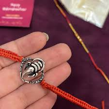 Pure Silver Rakhi for Rakshabandan