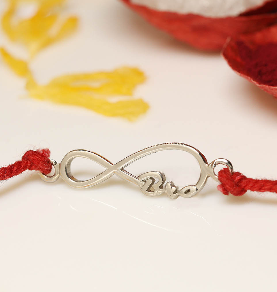 Pure Silver Rakhi for Rakshabandan