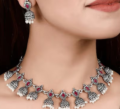 German Silver Necklace Designs