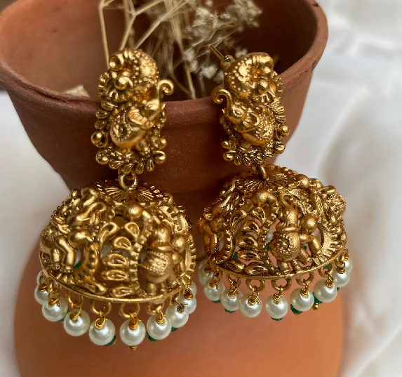 Elephant Jhumka Designs