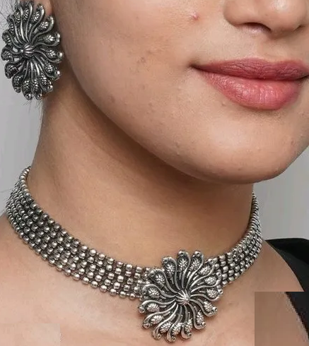German Silver Necklace Designs