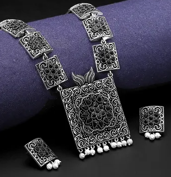 German Silver Necklace Designs