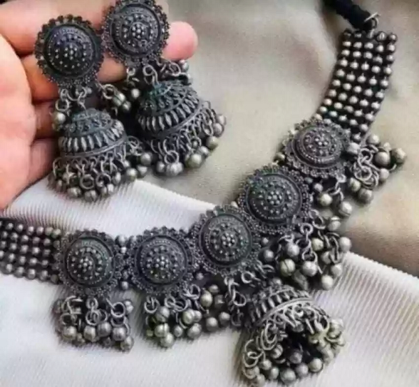 German Silver Necklace Designs