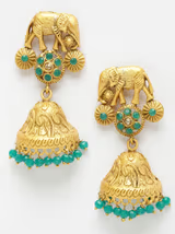 Elephant Jhumka Designs